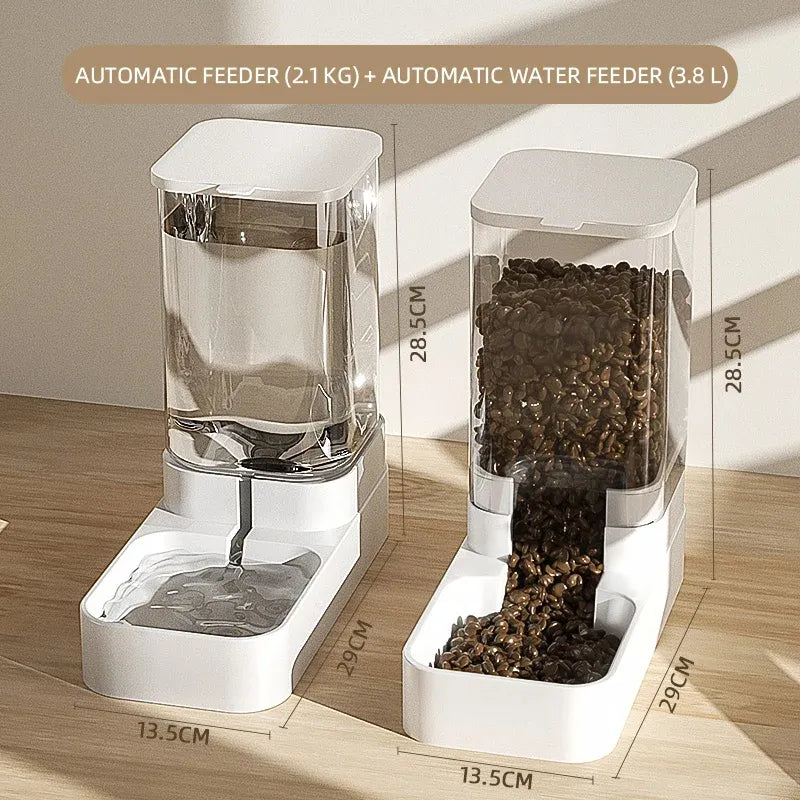 Distributeurs automatiques de nourriture et d'eau pour animaux